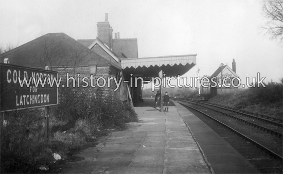 The Station, Cold Norton, Essex. c.1912